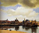 Johannes Vermeer View Of Delft painting